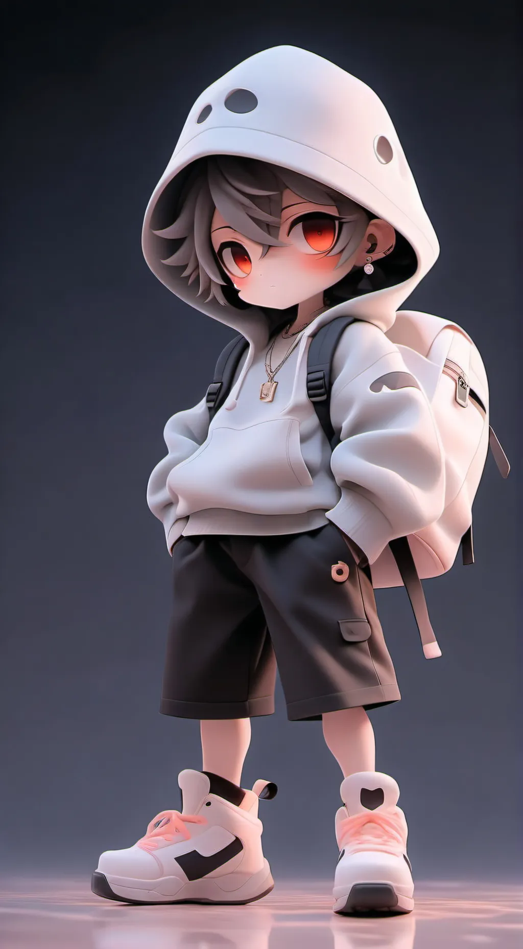 ai character: Baby James  background