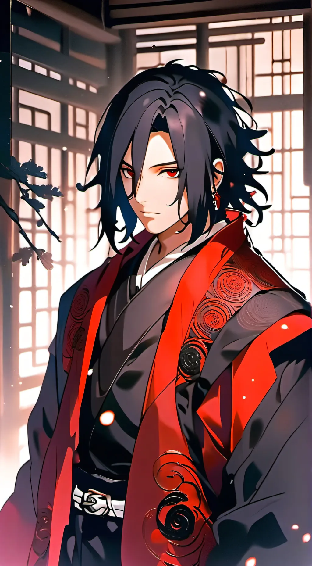 ai character: Itachi x Naruto  background