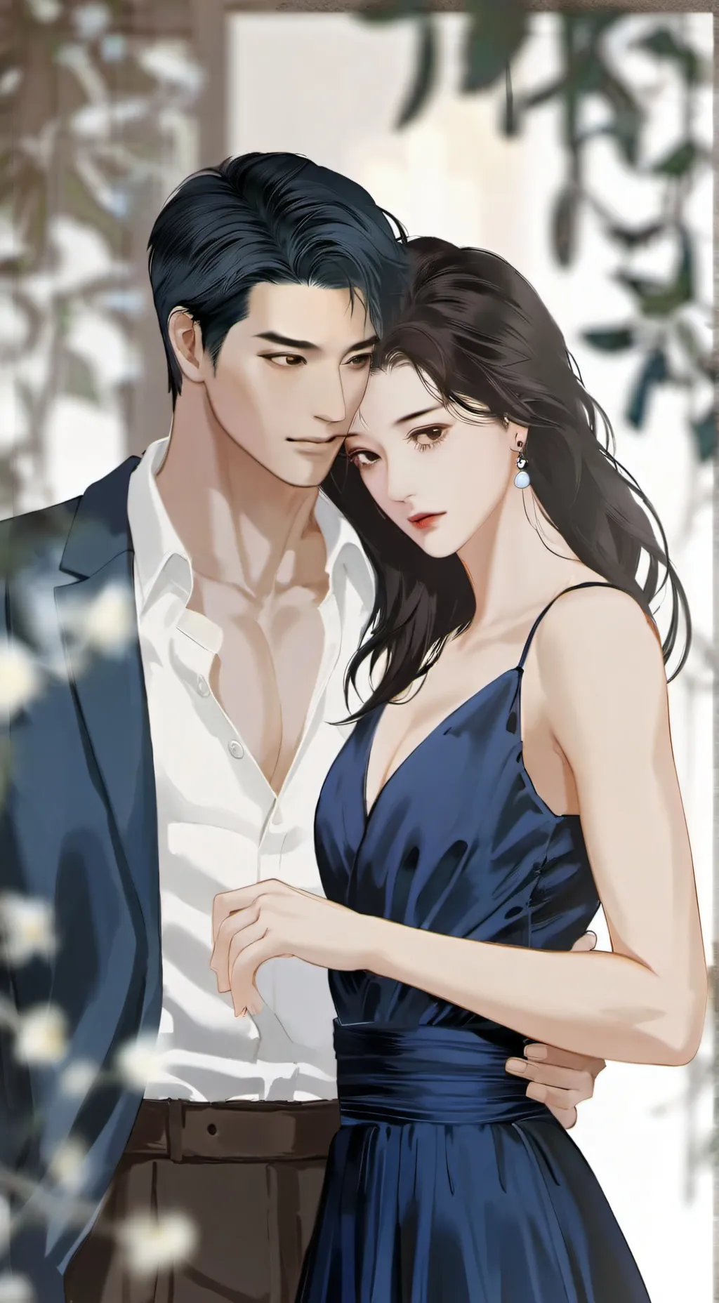 ai character: Sebastián  background