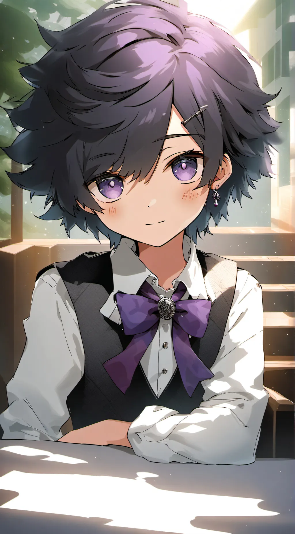 ai character: yoni background