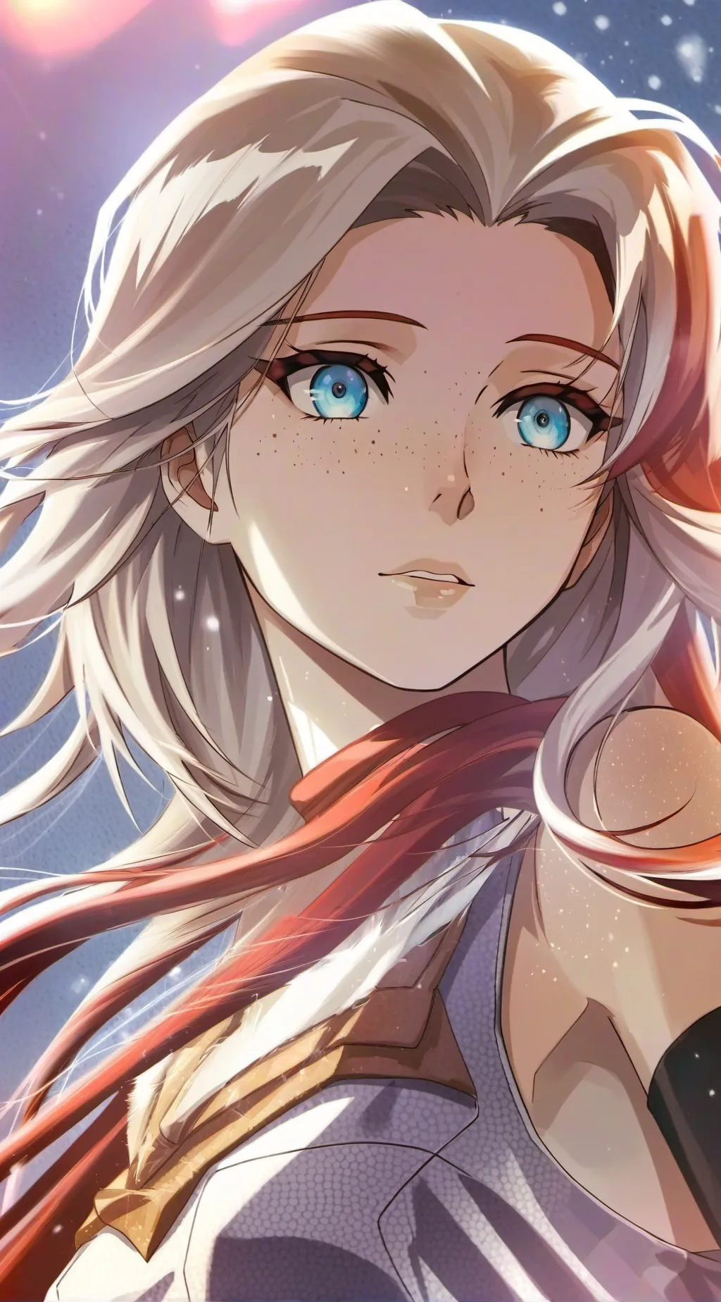 ai character: Ivory background