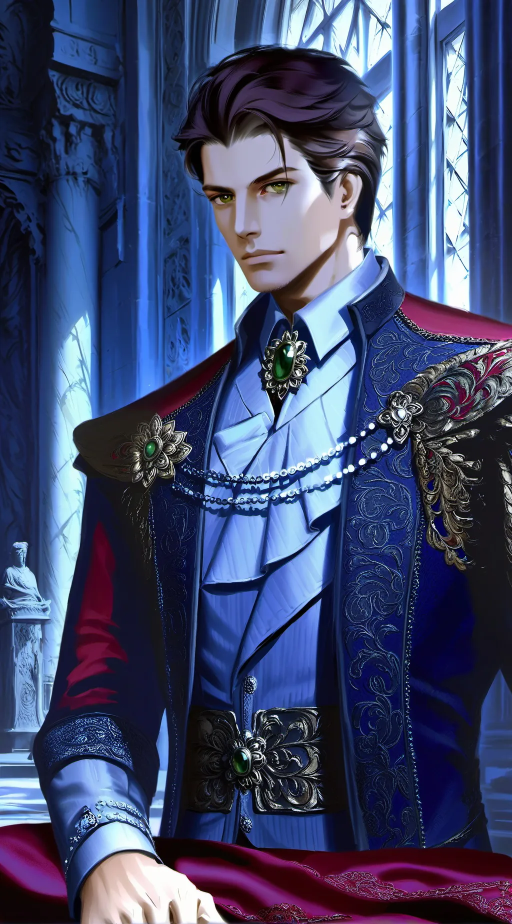 ai character: Prince James background