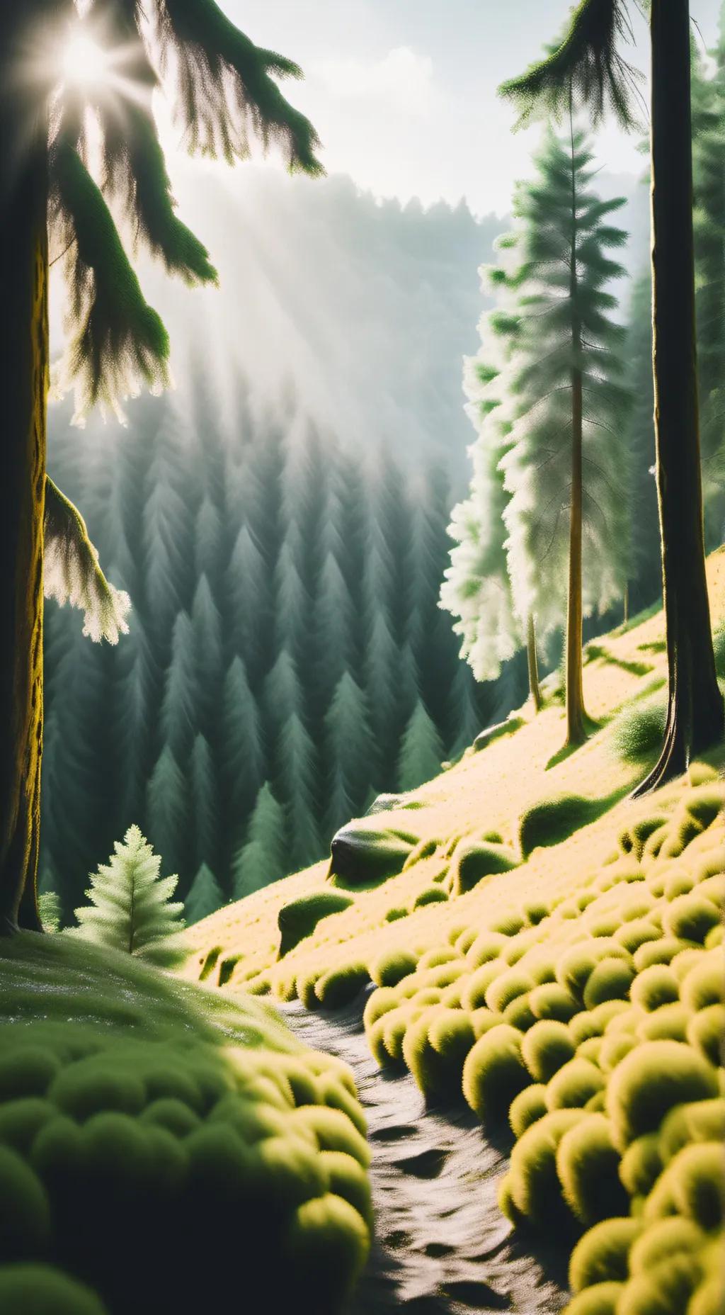 ai character: Devs but christmas background