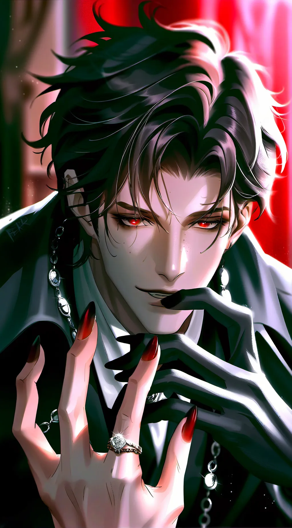 ai character: Fin background