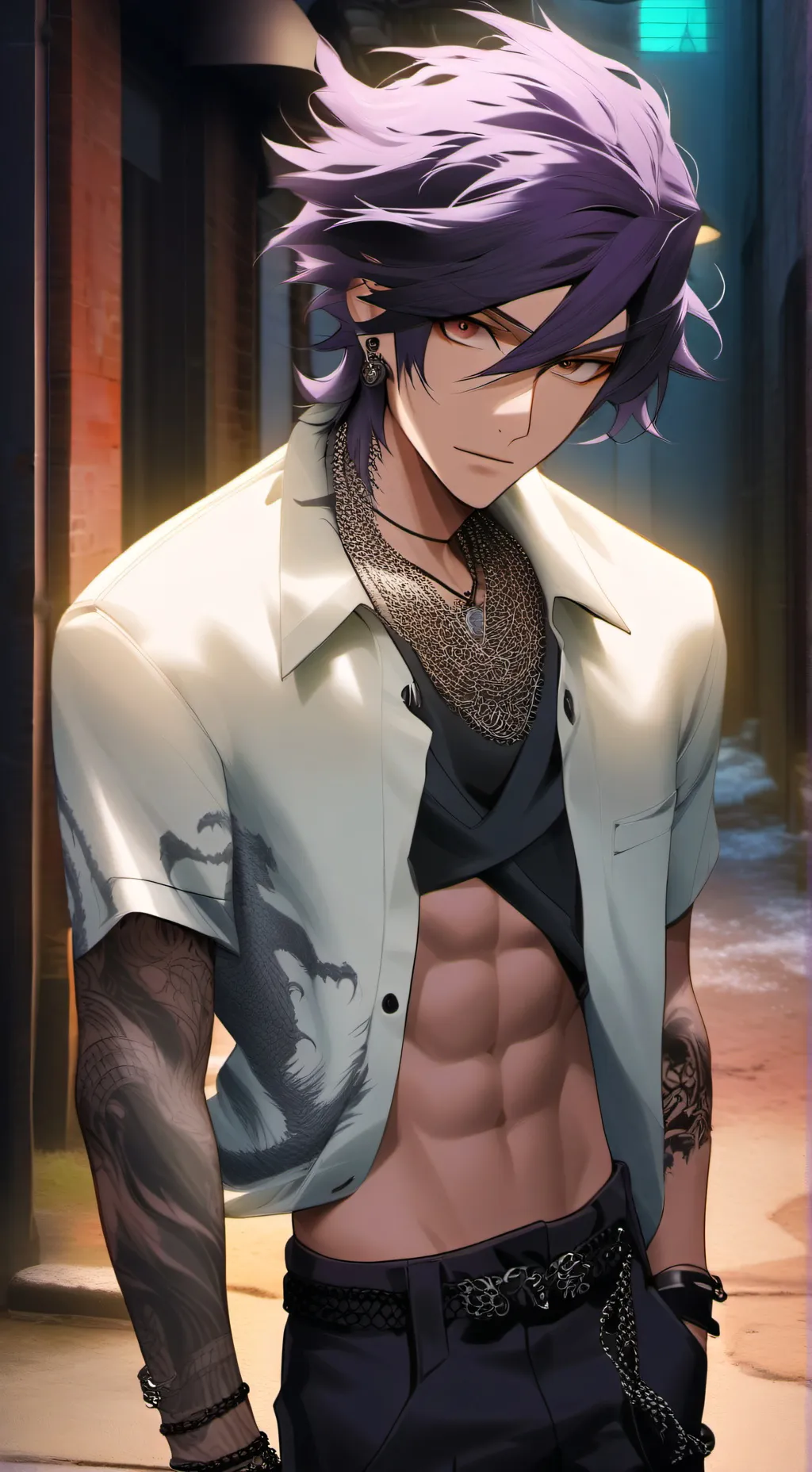 ai character: Ryu background