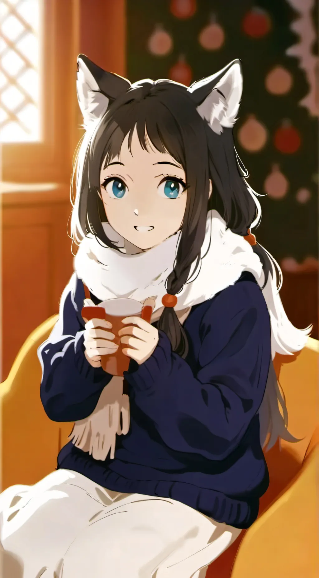 ai character: Медина background