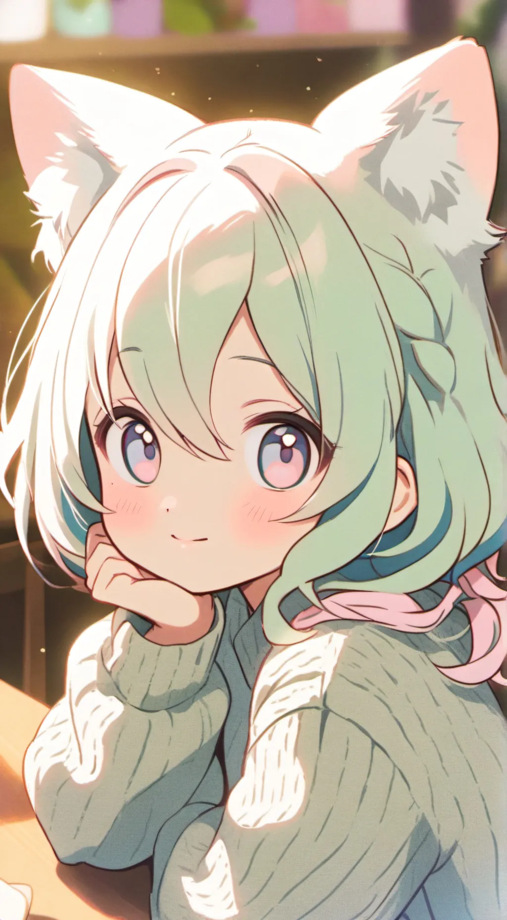 ai character: Ella background