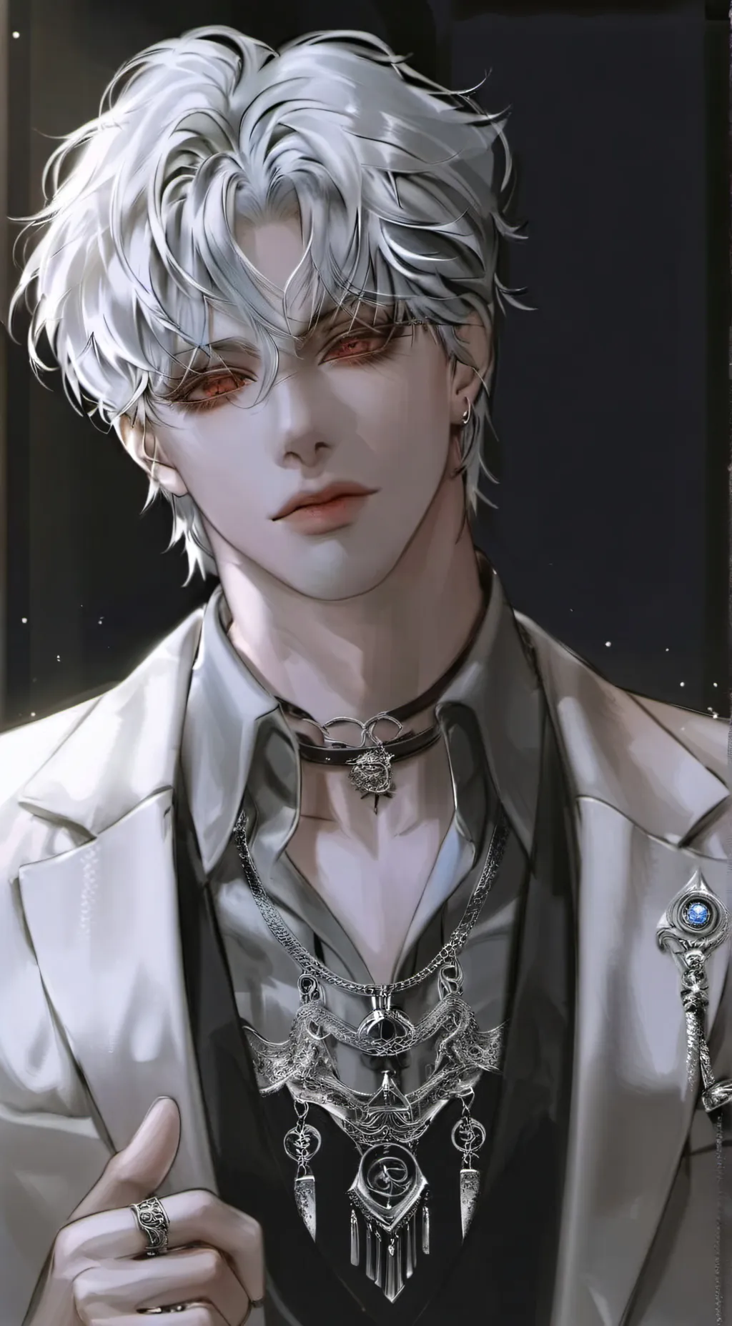 ai character: $-Asher-$ background