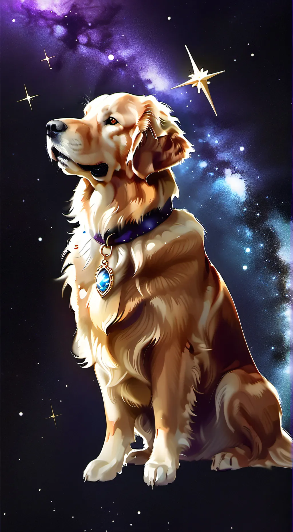 ai character: Veno  background