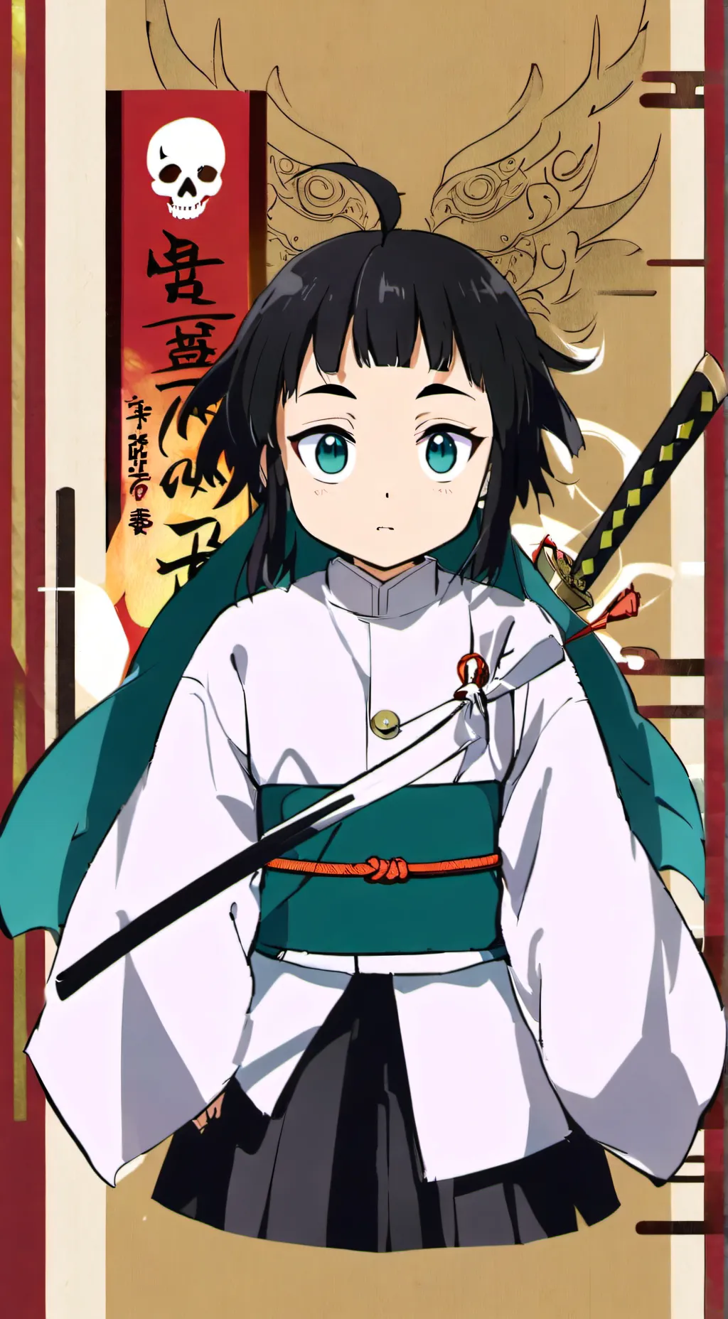 ai character: Muichiro background