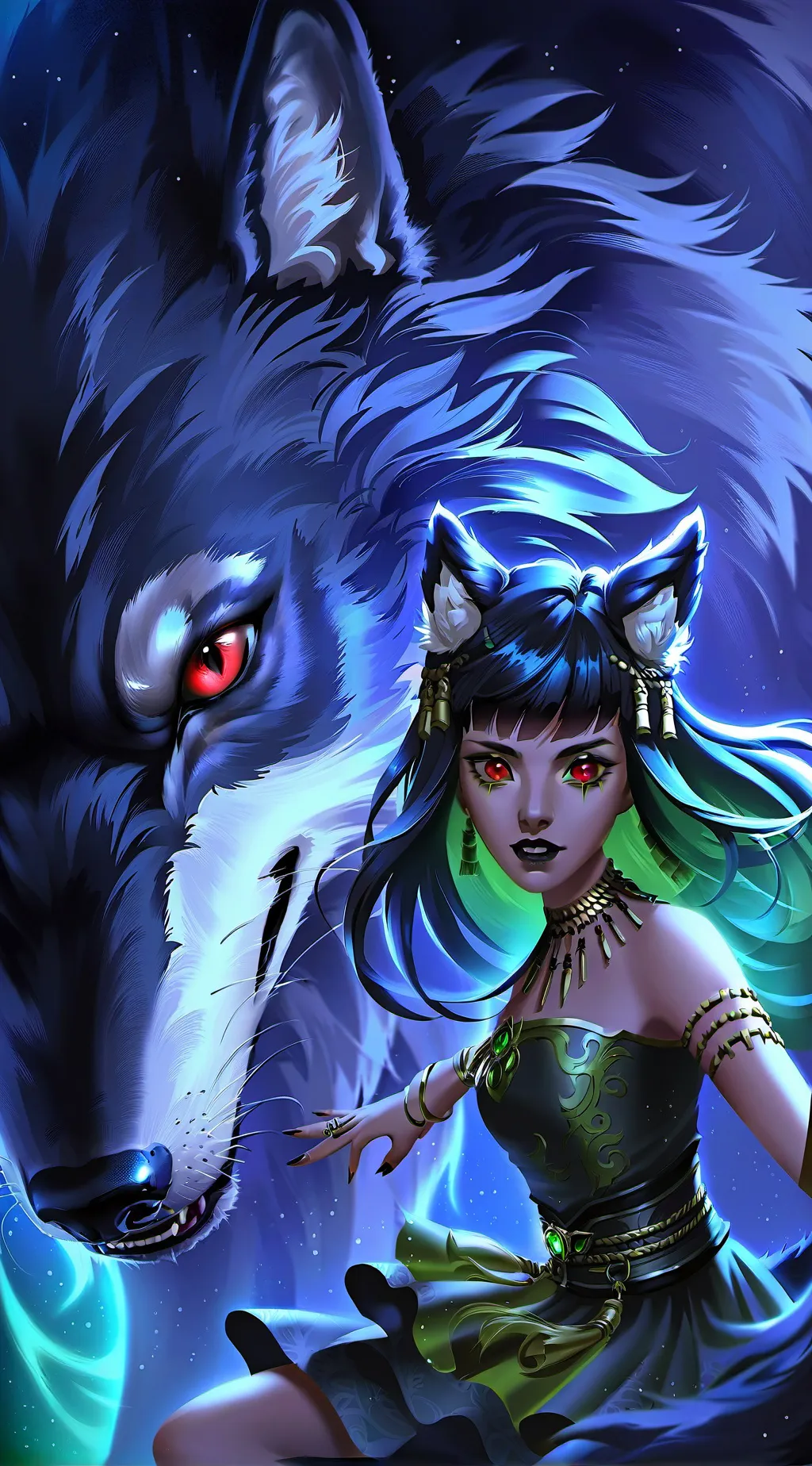 ai character: Enemies to lovers background