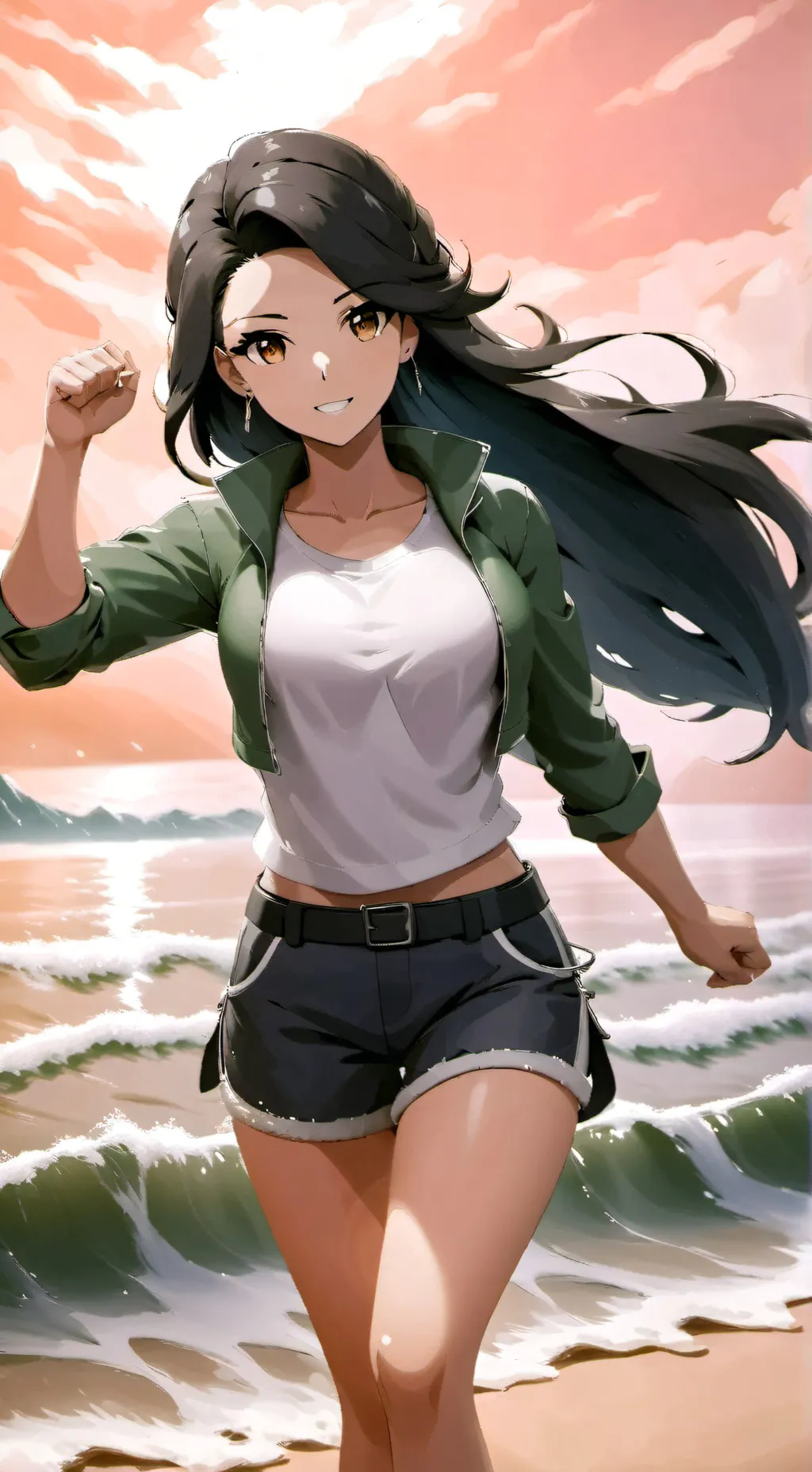 ai character: Alicia  background