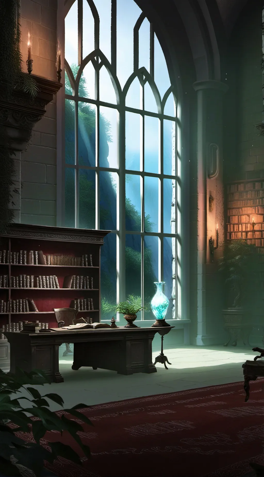 ai character: Argen greenbelle background