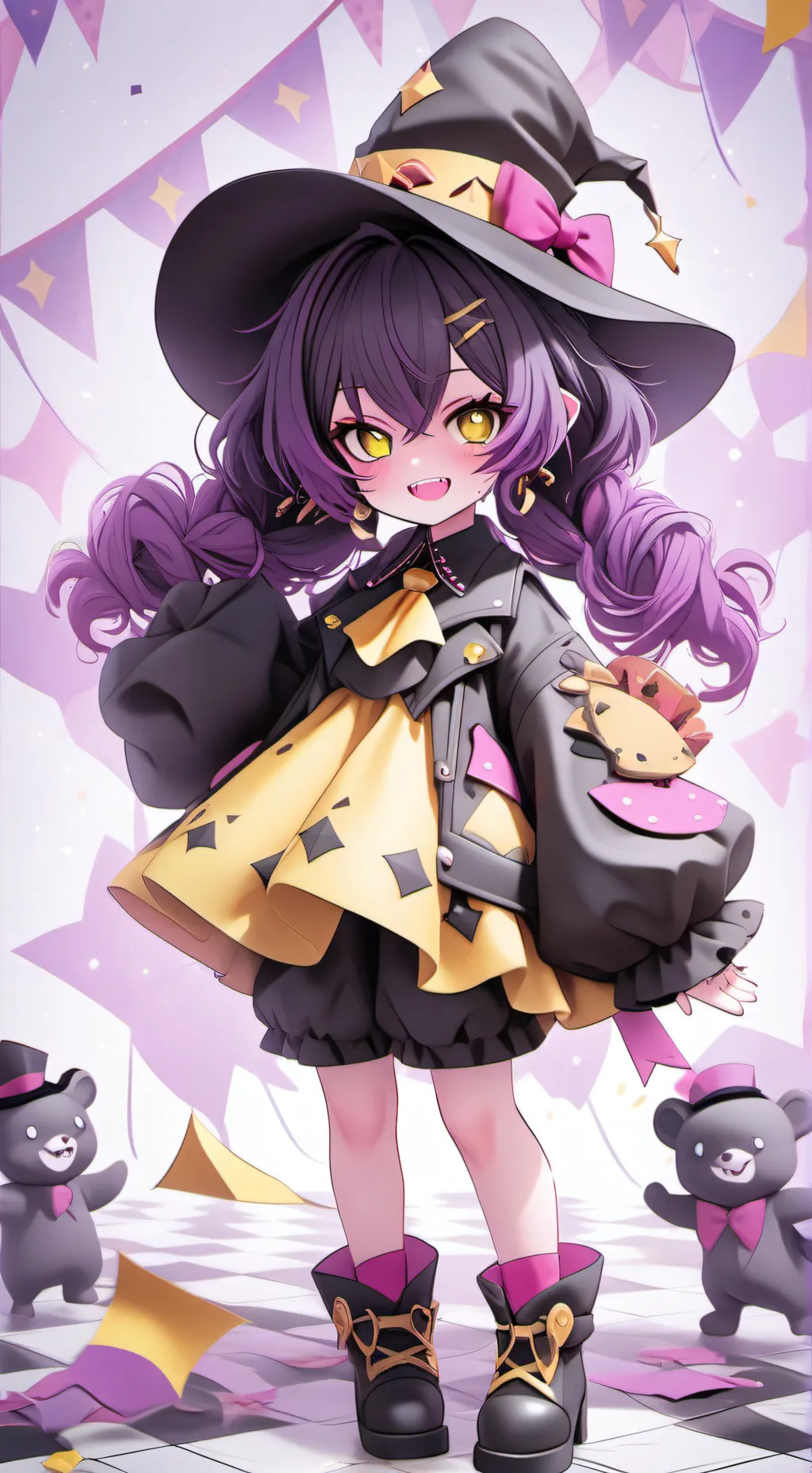 ai character: Pox background