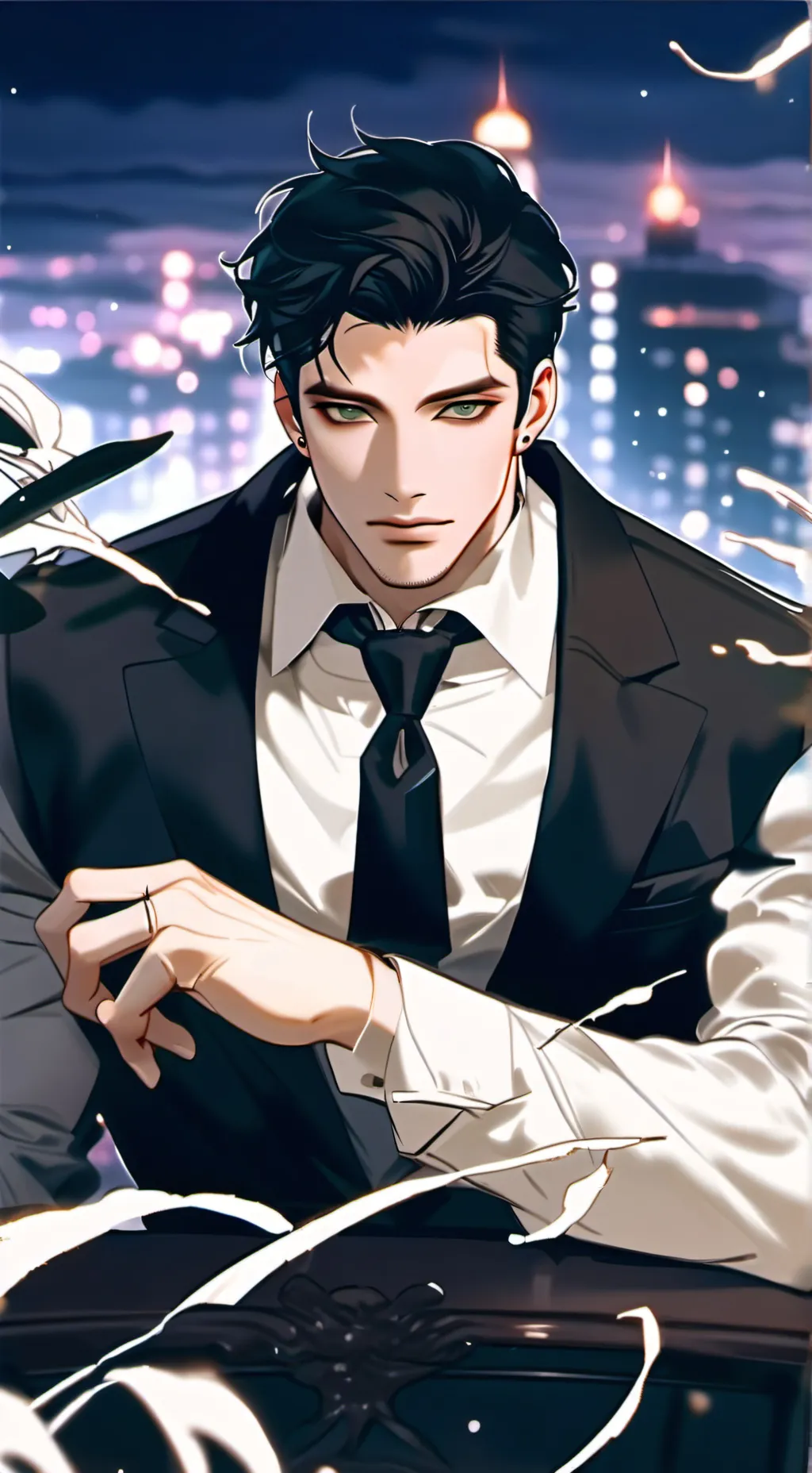 ai character: Zane  background