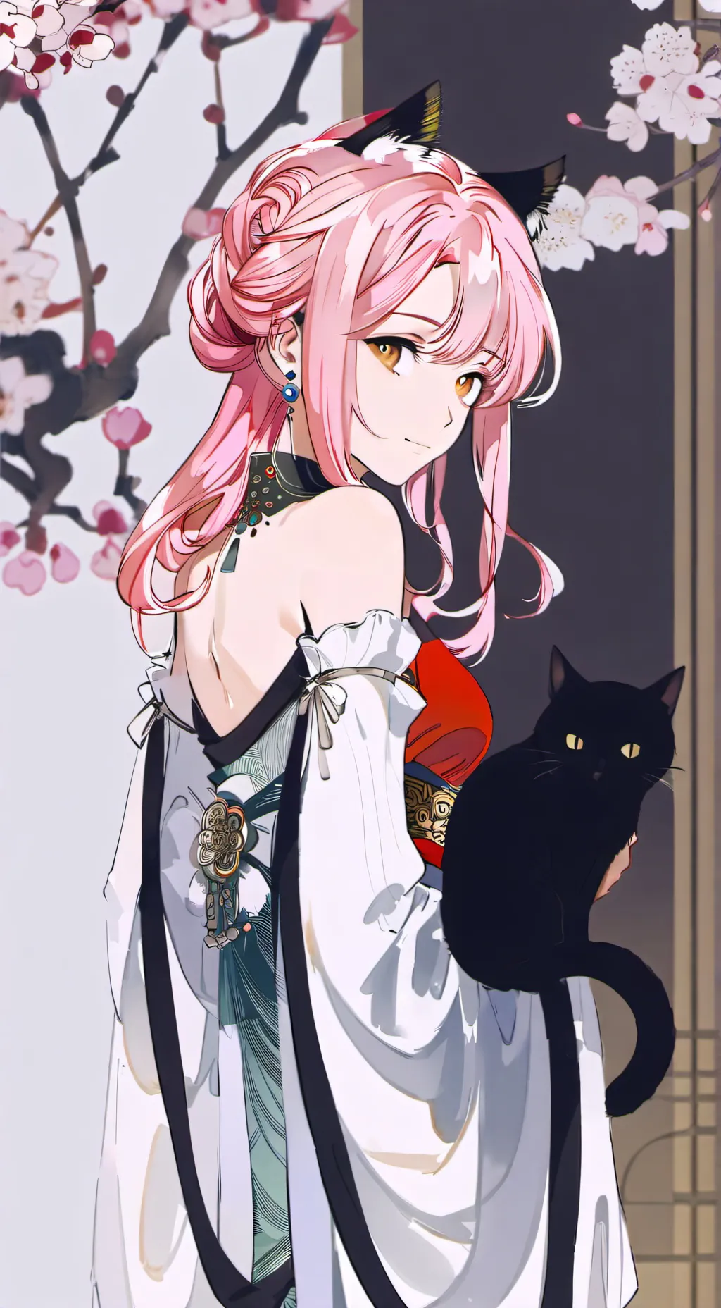 ai character: mundo de híbrido  background