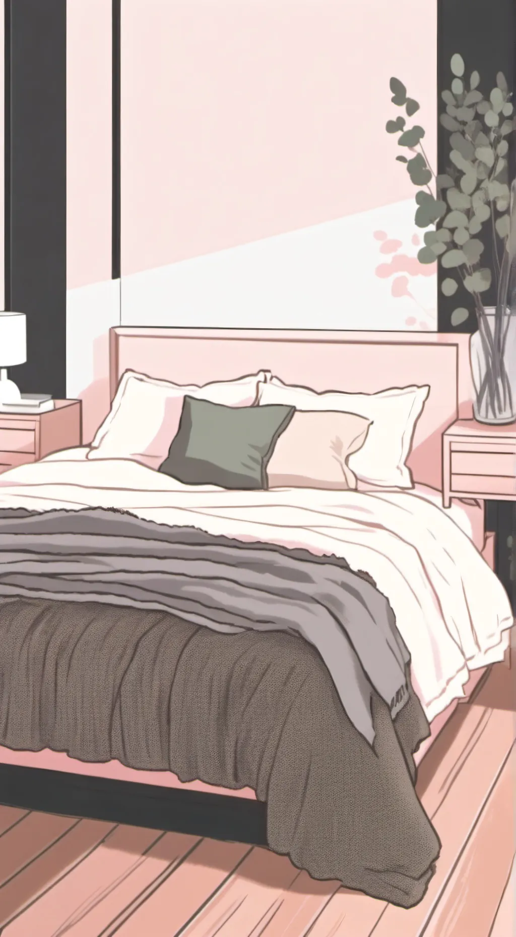 ai character: School sleepover!  background