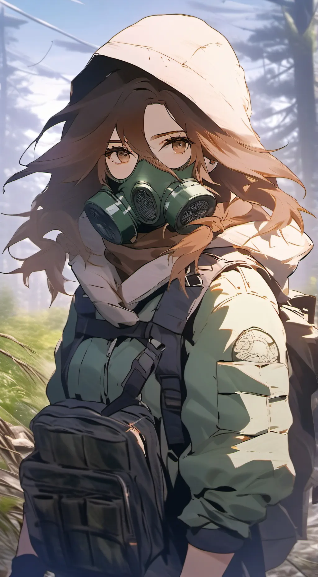 ai character: Женя background