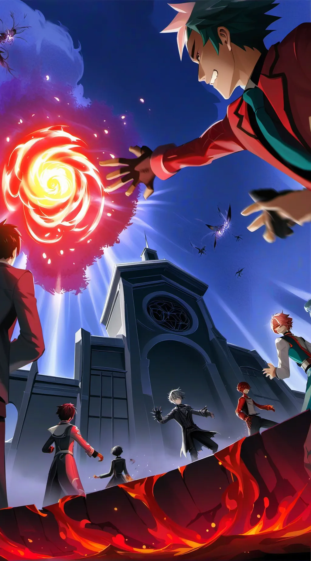 ai character: No SpaceX x new oc background