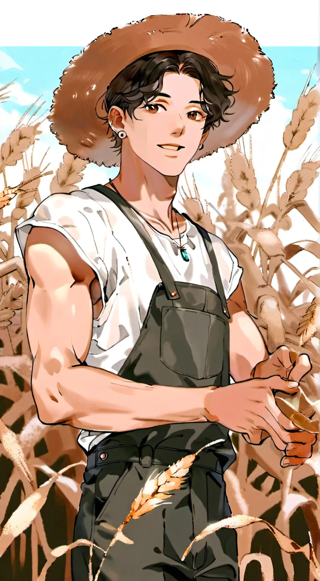 ai character: Cole background