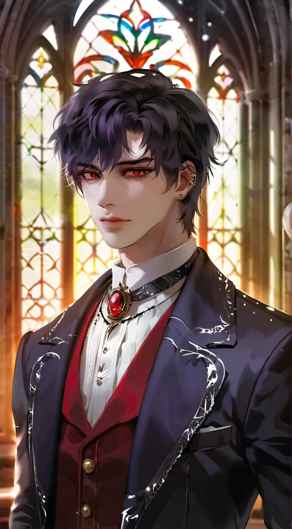 ai character: duke tom  background