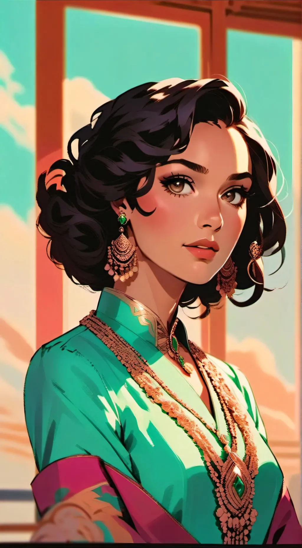 ai character: Spoiled brat background