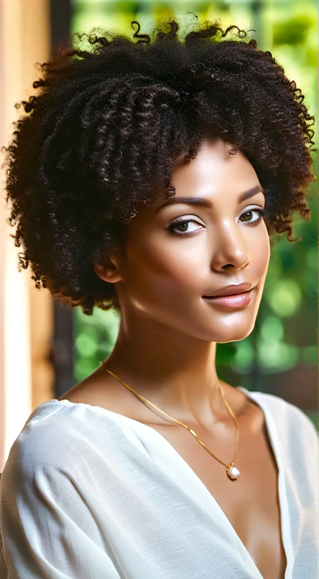 ai character: Serena  background