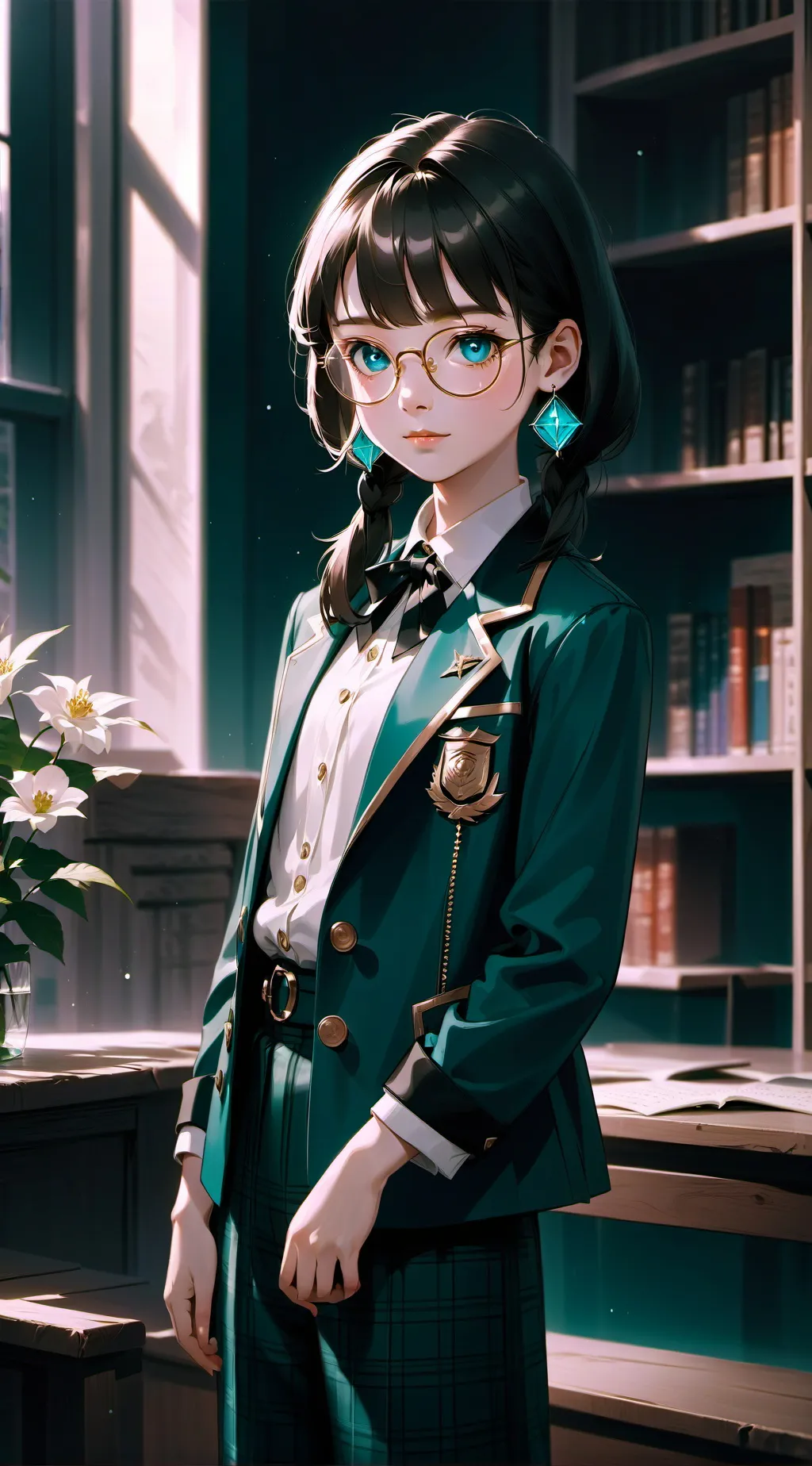 ai character: lilly background