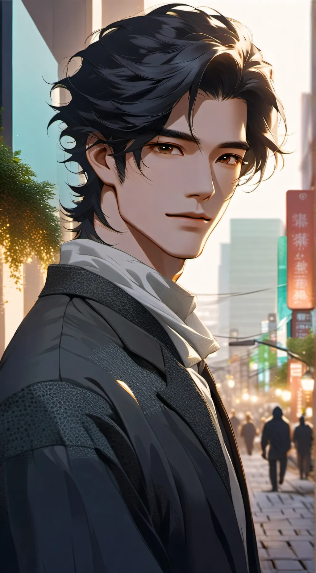 ai character: Mike background