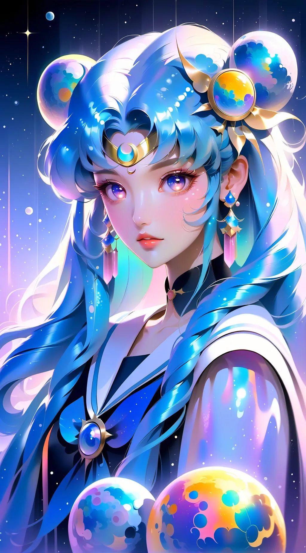 ai character: Astraluna background