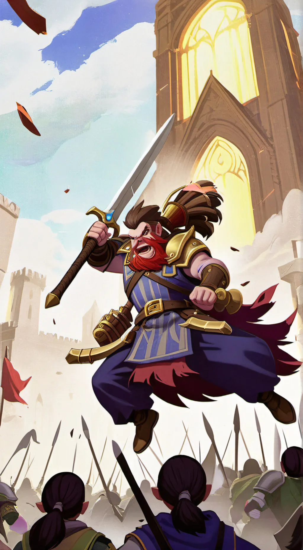 ai character: Clash Royale background