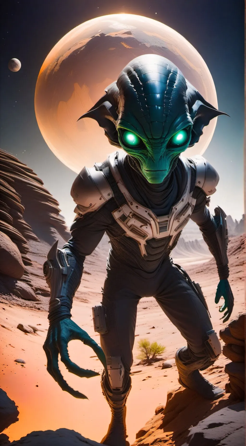 ai character: C-198 lab 25 background