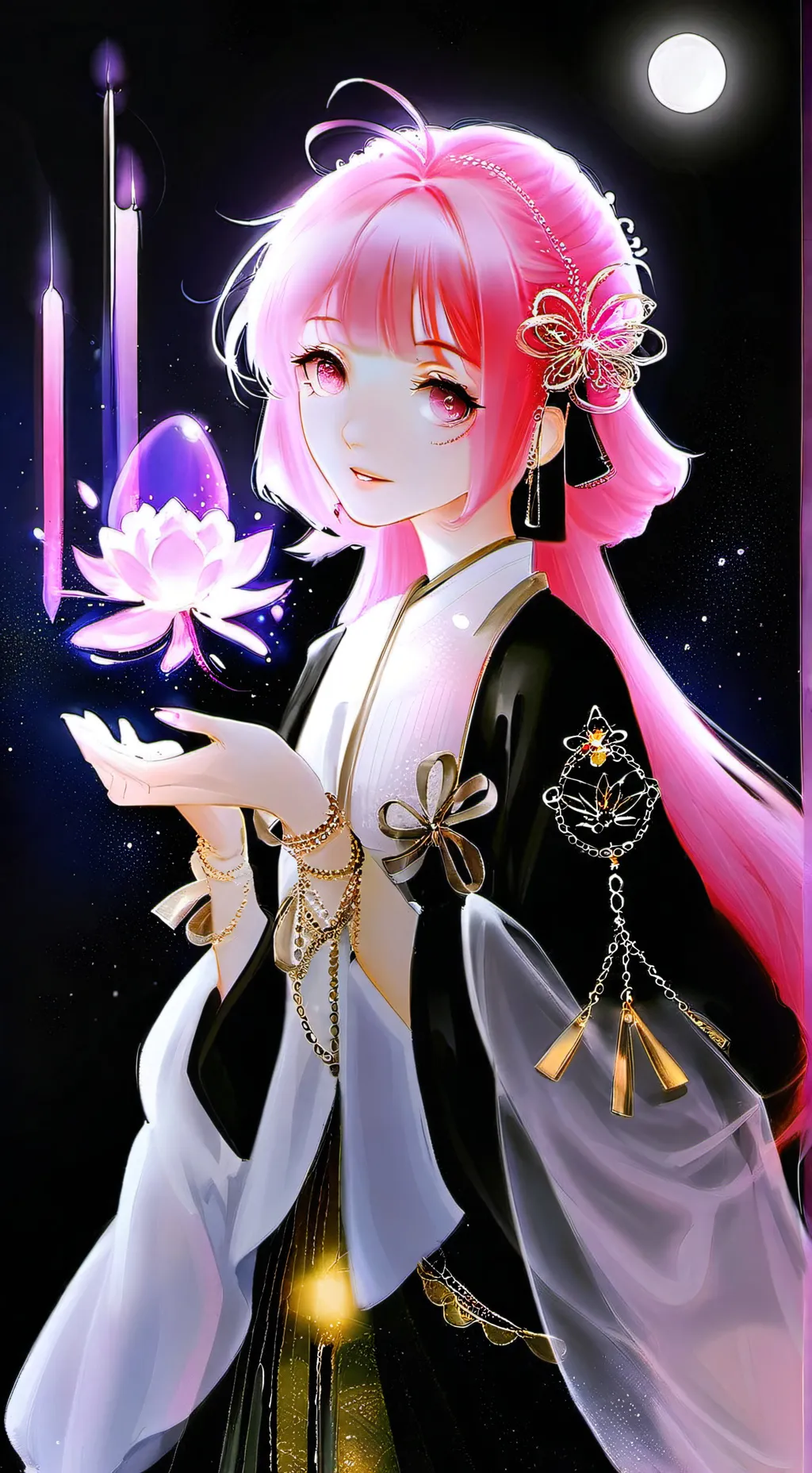 ai character: ★•°mia°•★ background