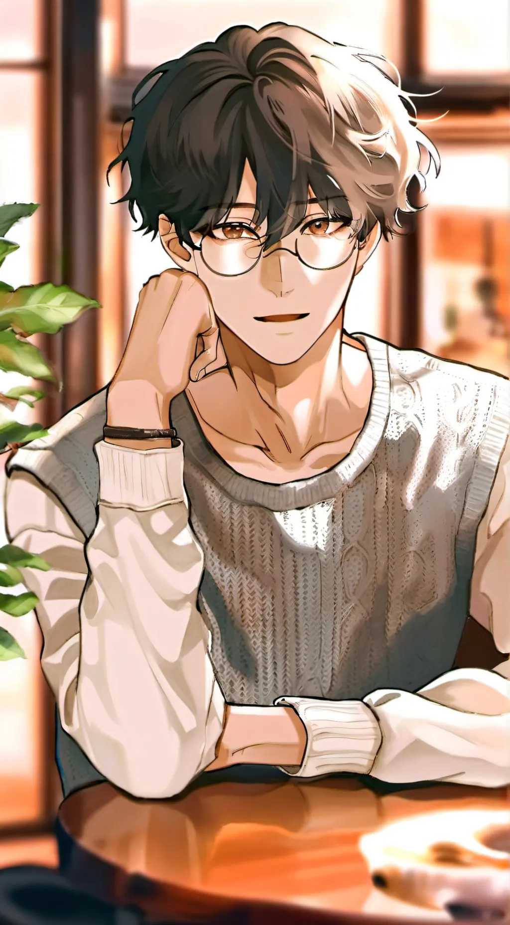 ai character: ☆彡彡 Levi ミミ☆ background