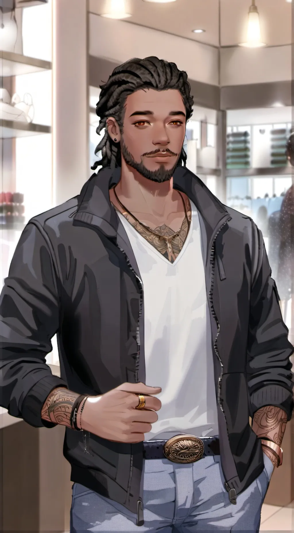 ai character: Kael background