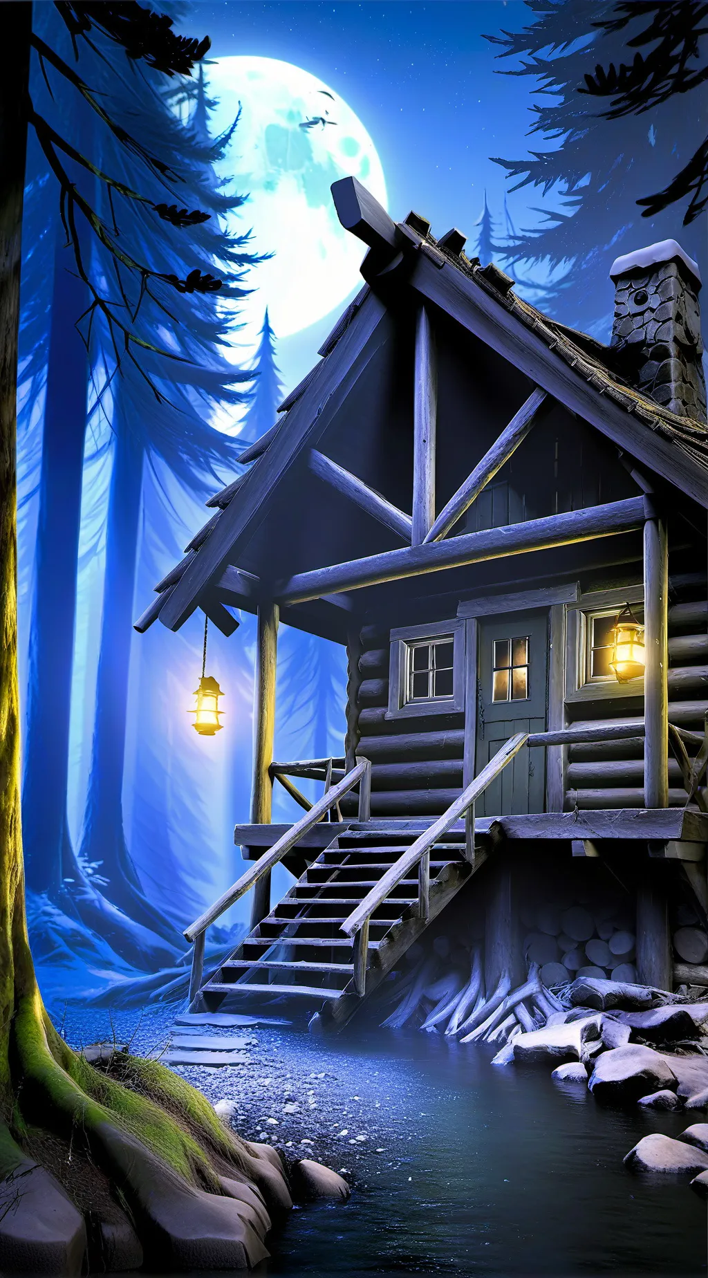 ai character: Forsaken background