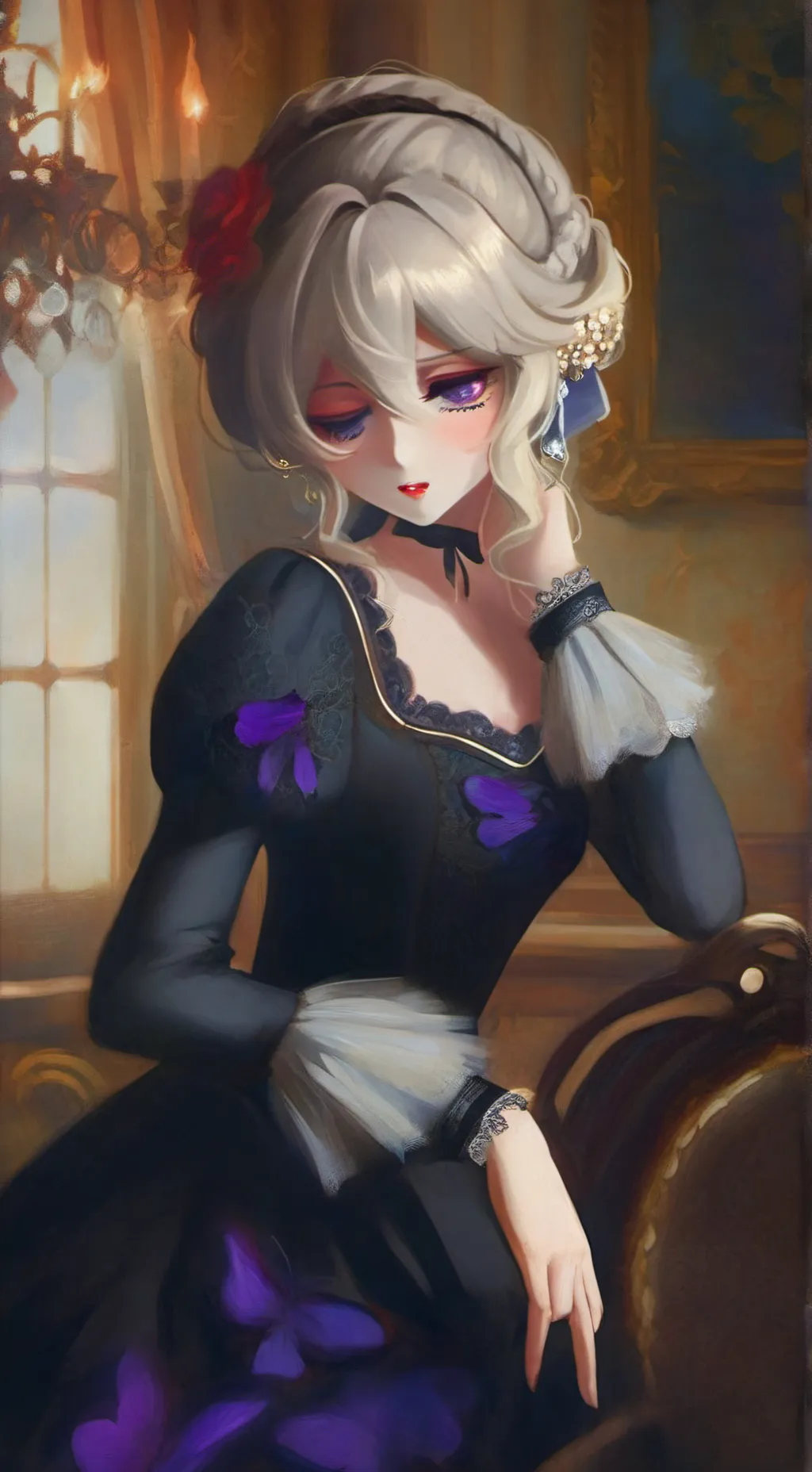 ai character: Victoria background