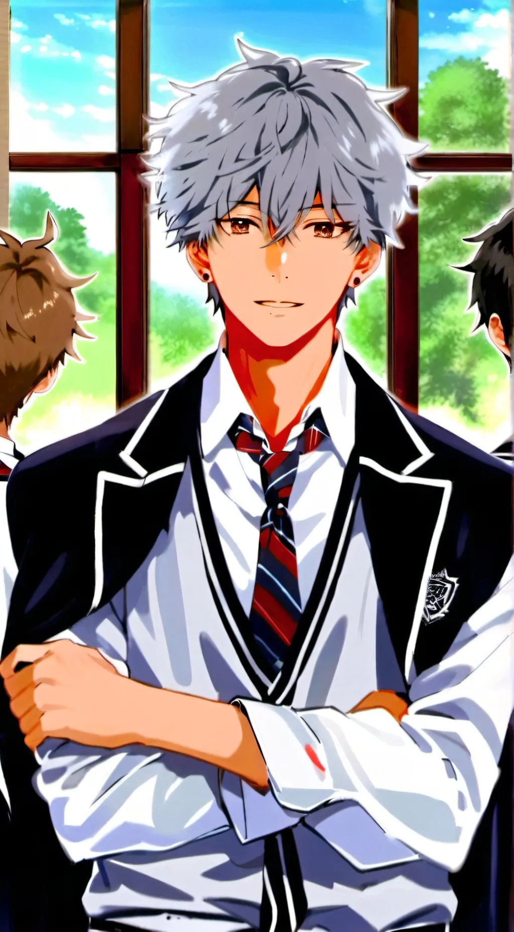 ai character: ray - bl  background