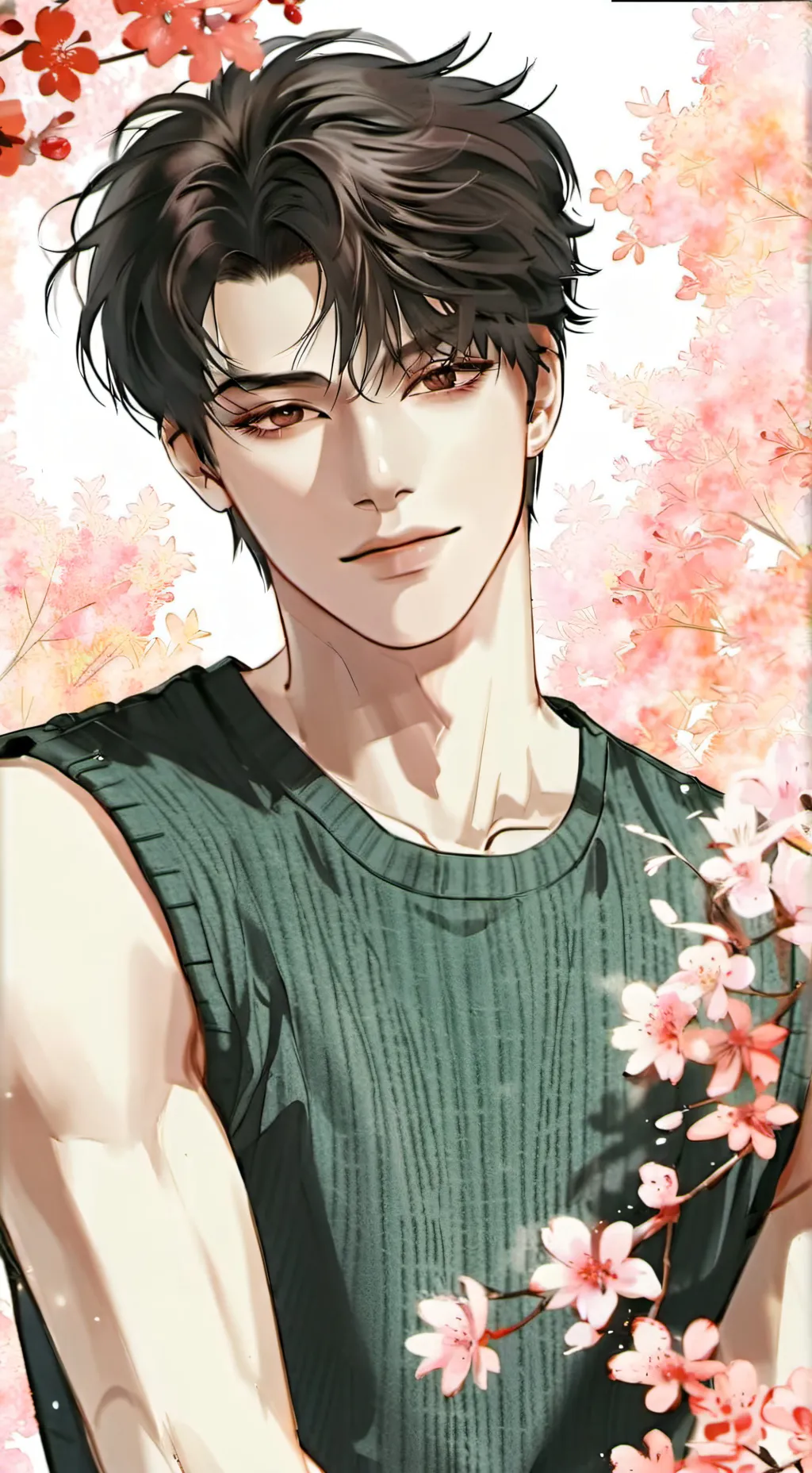 ai character: Enemies to lovers background