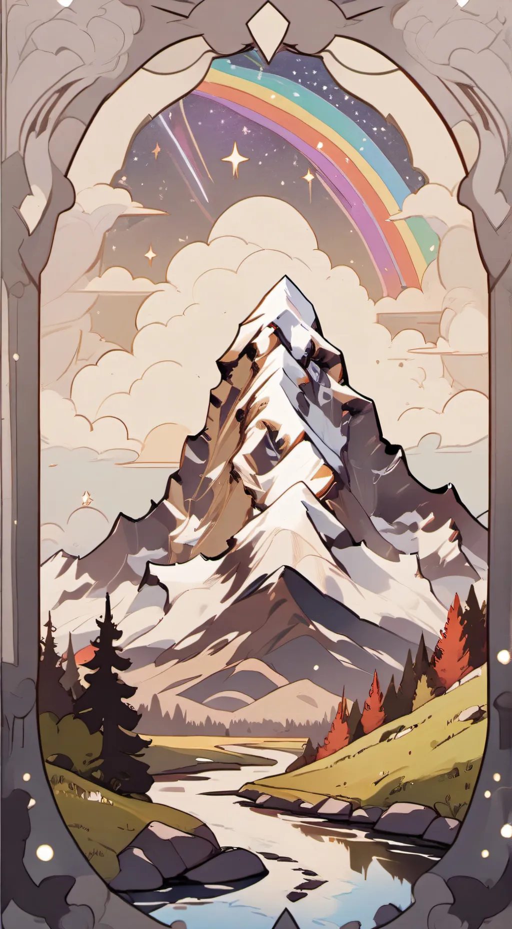 ai character: Mhacolor=future✨🌈 background