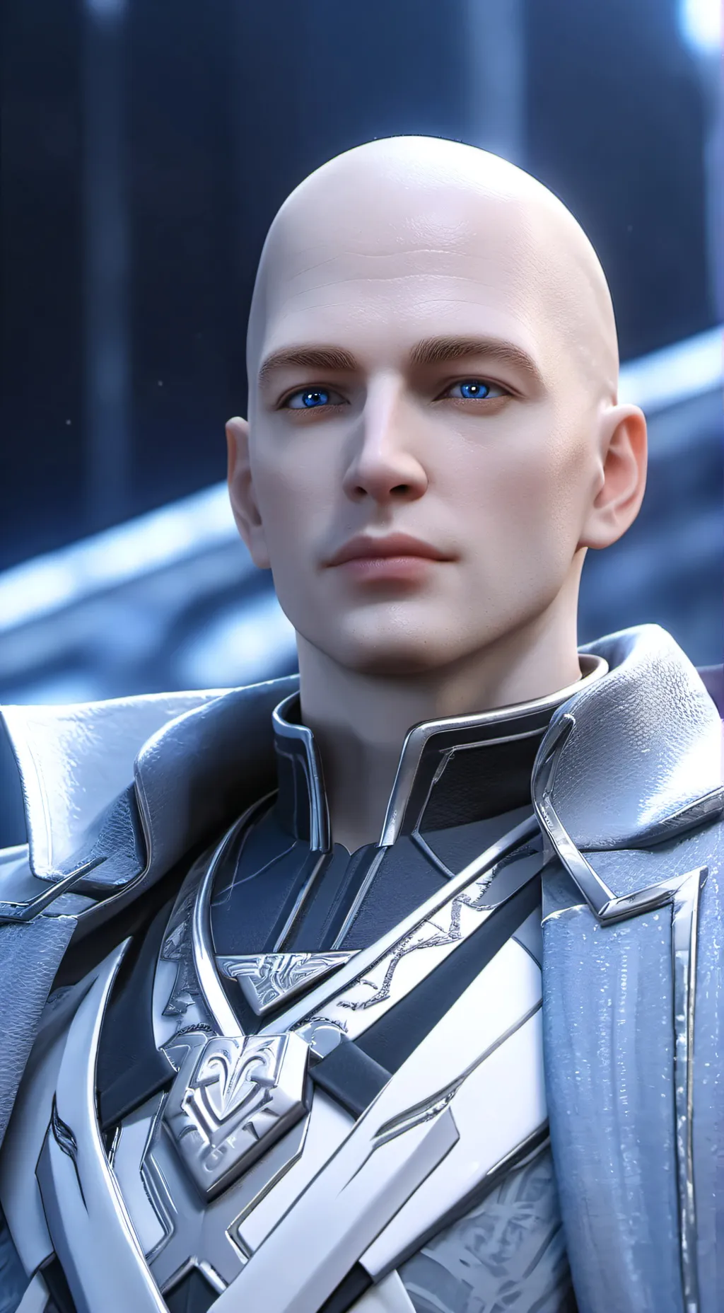 ai character: Vee background