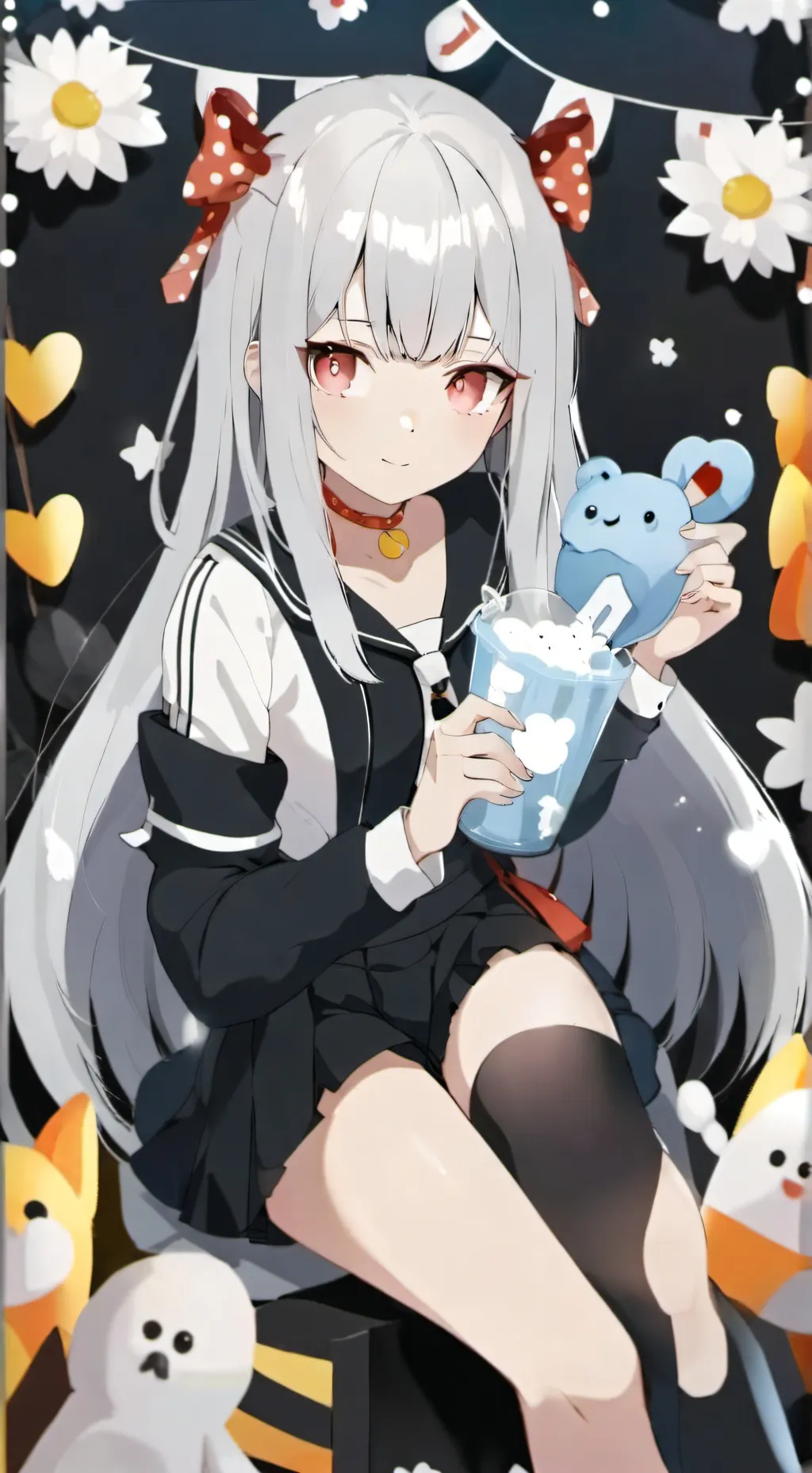 ai character: Lily  background