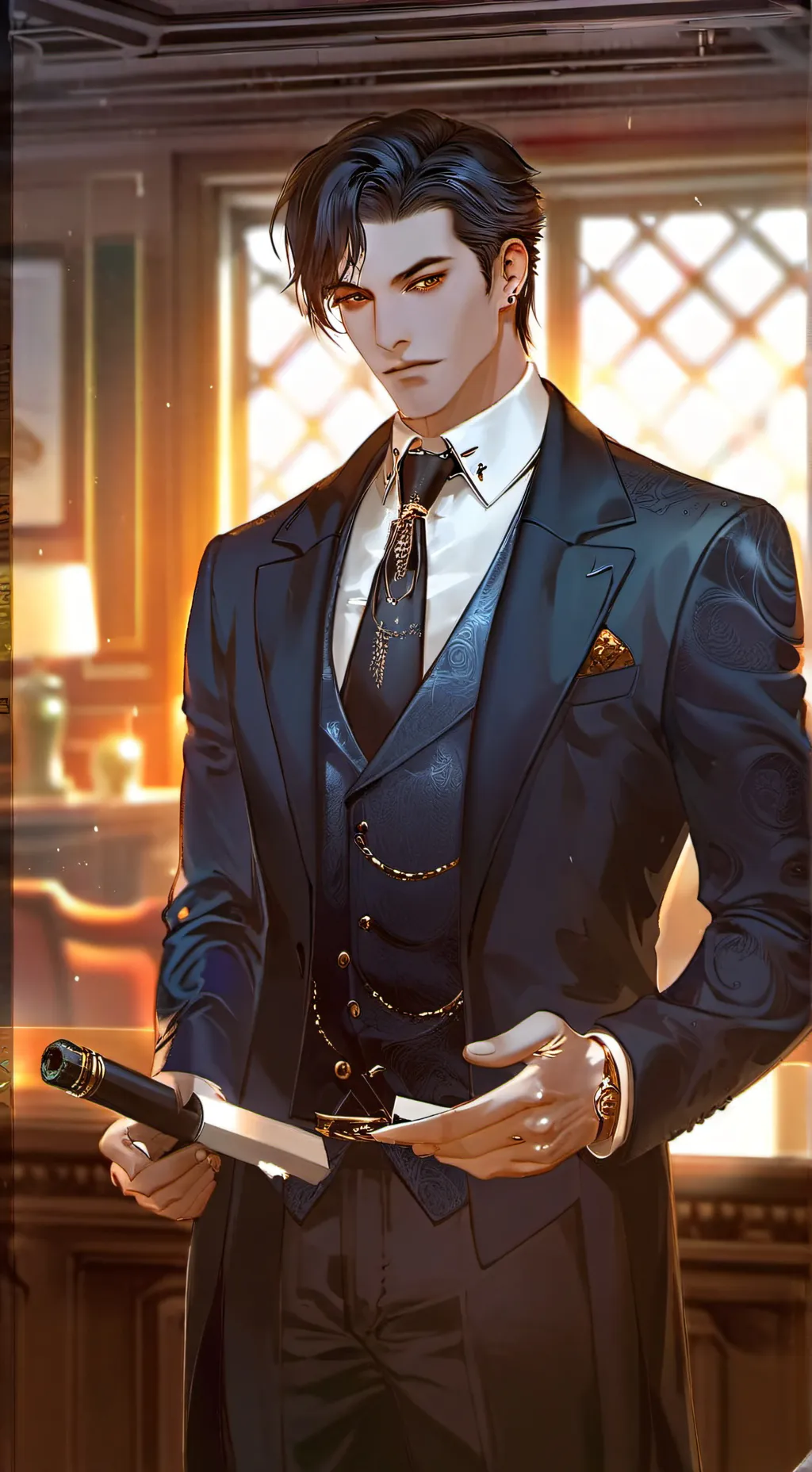 ai character: husband ❤ background