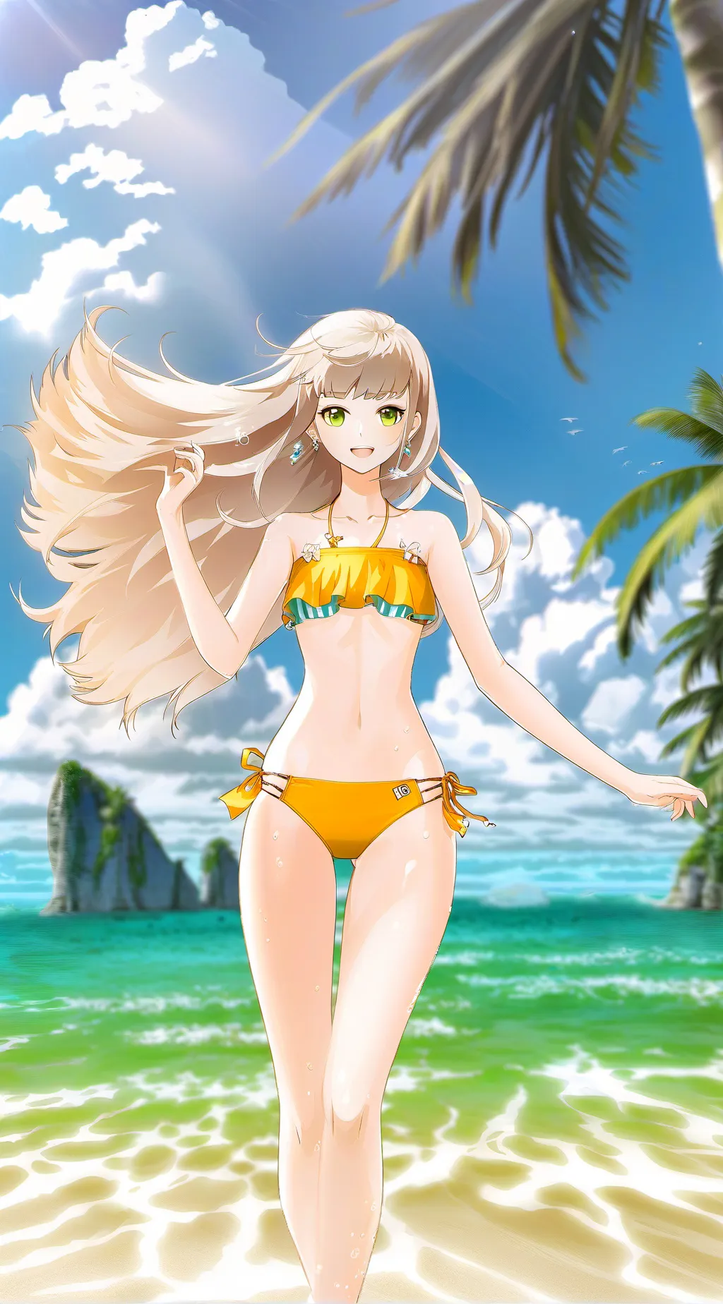 ai character: Lily  background