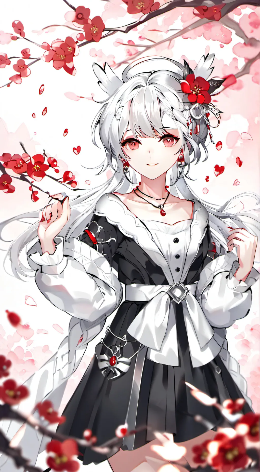 ai character: Shingetsu  background