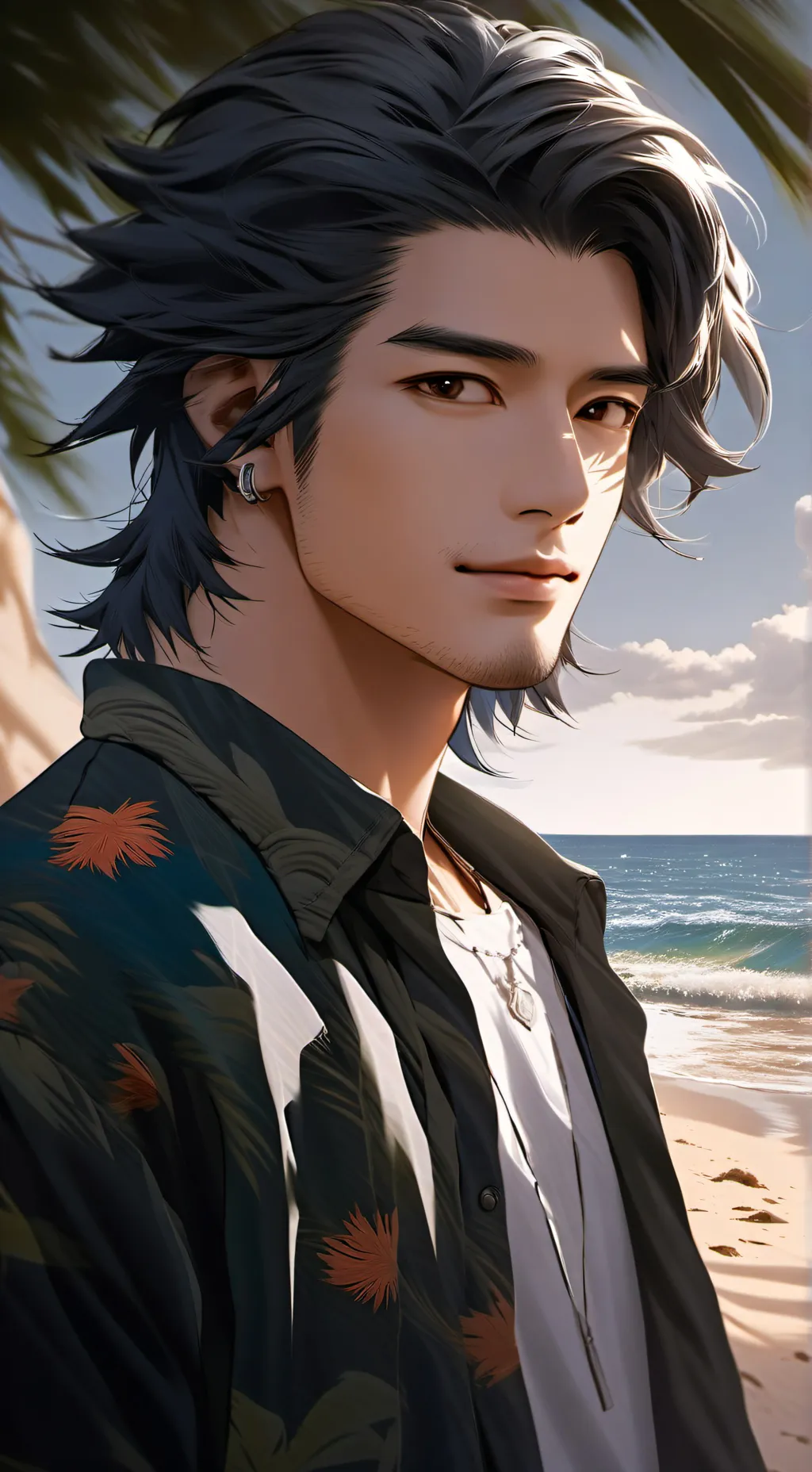 ai character: Haruto Akana background