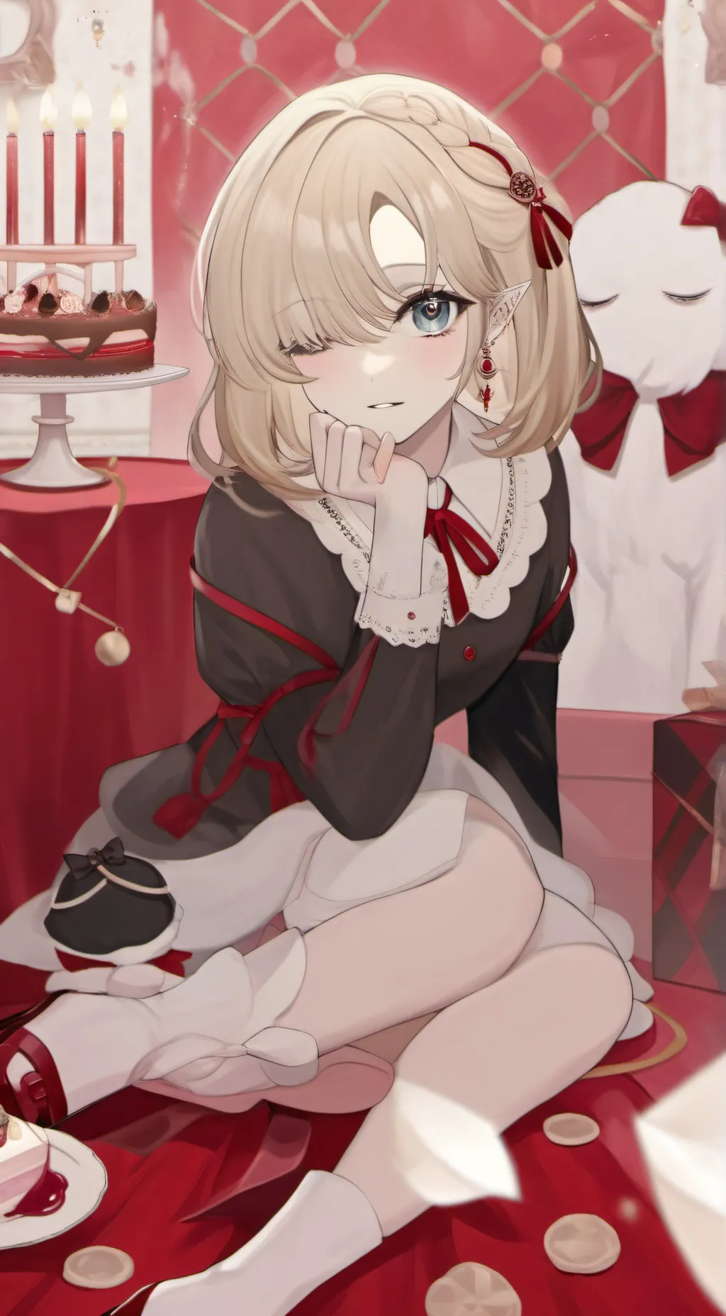 ai character: Mai  background