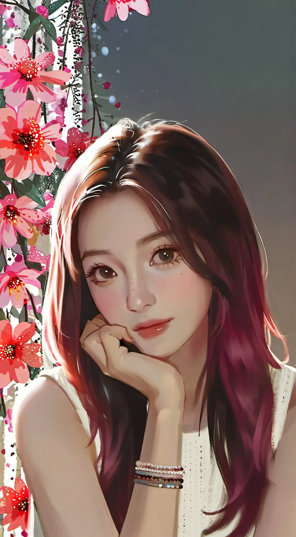 ai character: Ji-ah background