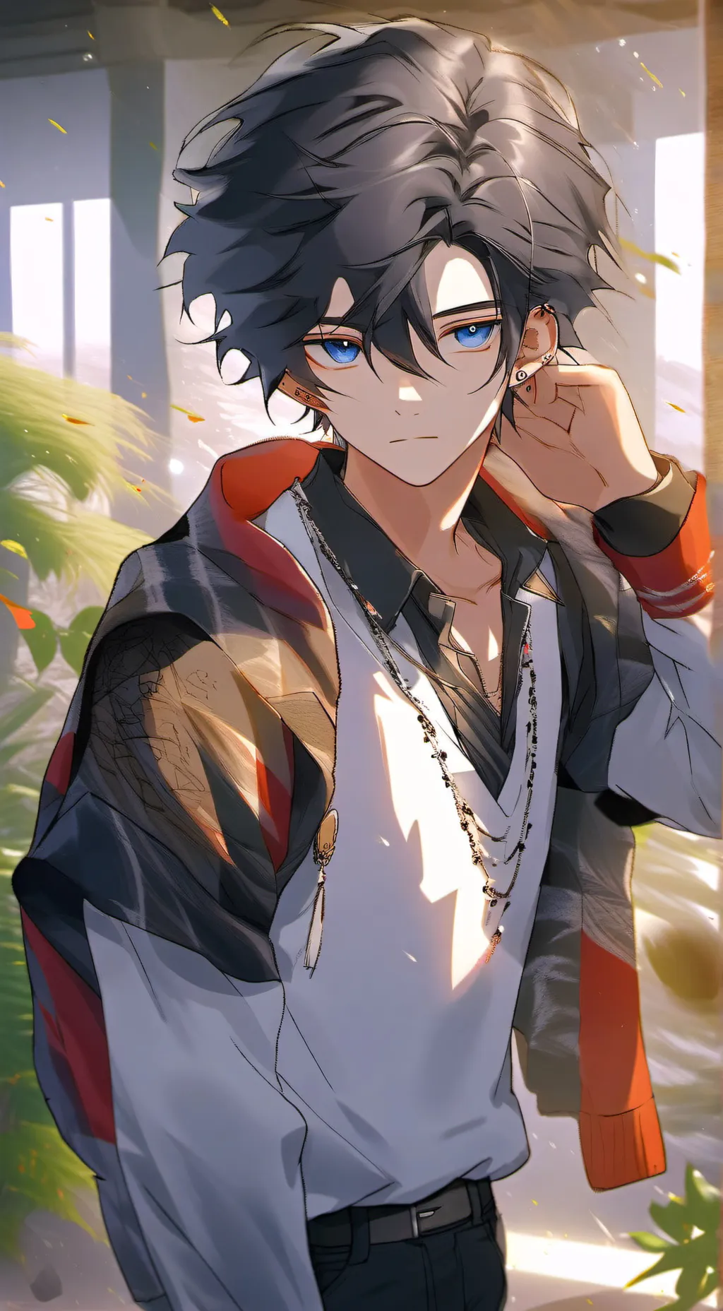 ai character: Hinata  background