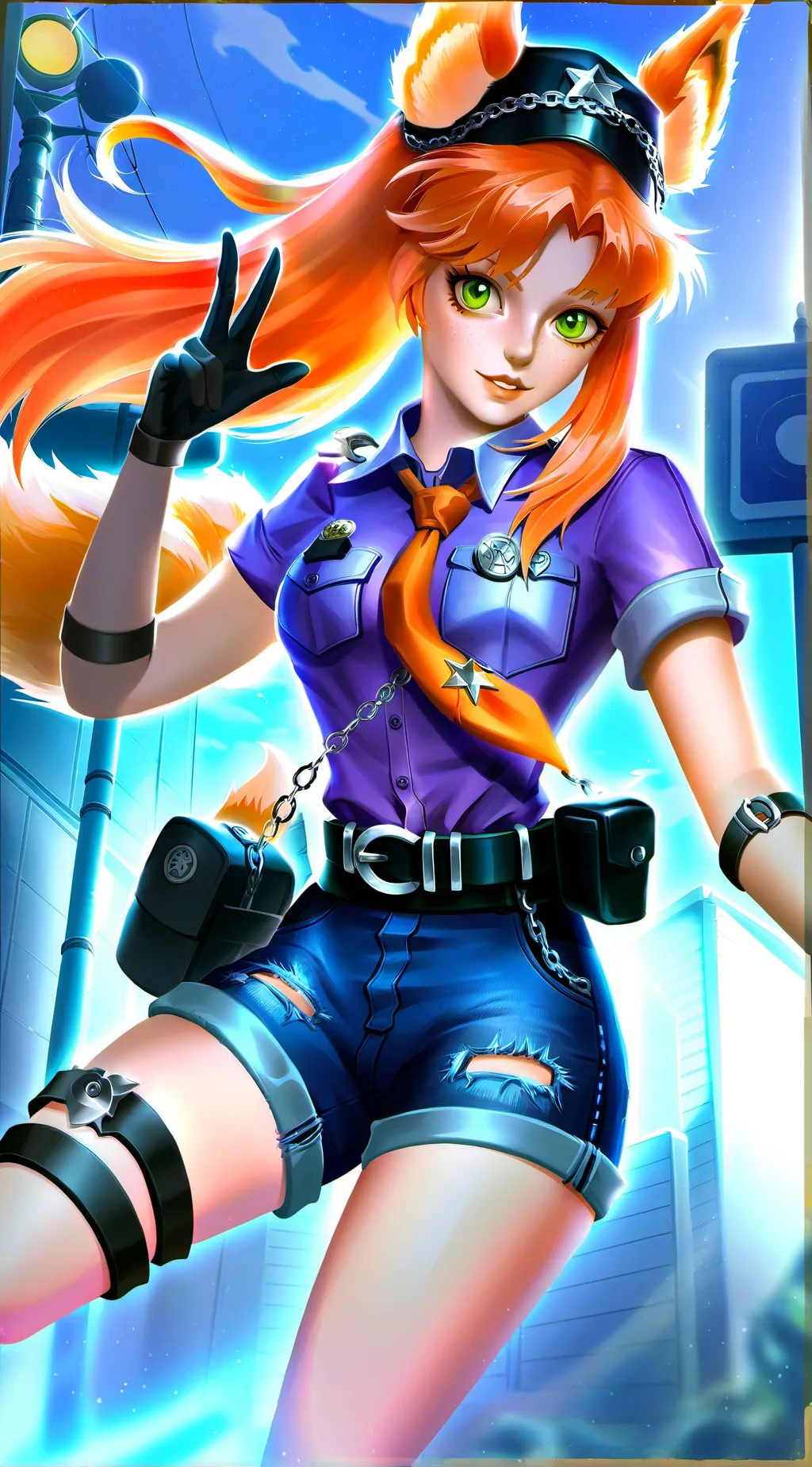 ai character: nick wild background